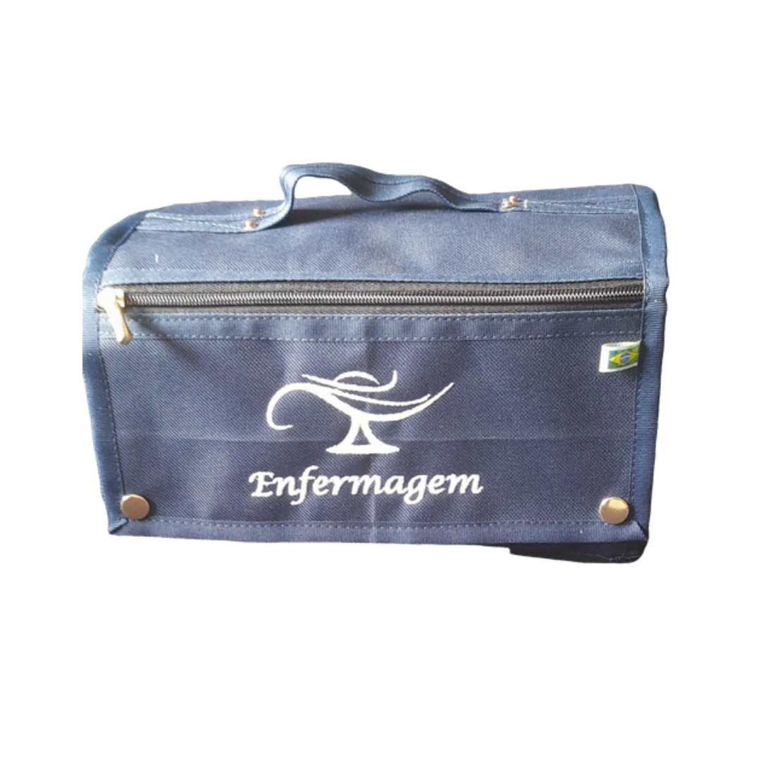 Rolokit Marinho Logo da Enfermagem (Sem Seu Nome)