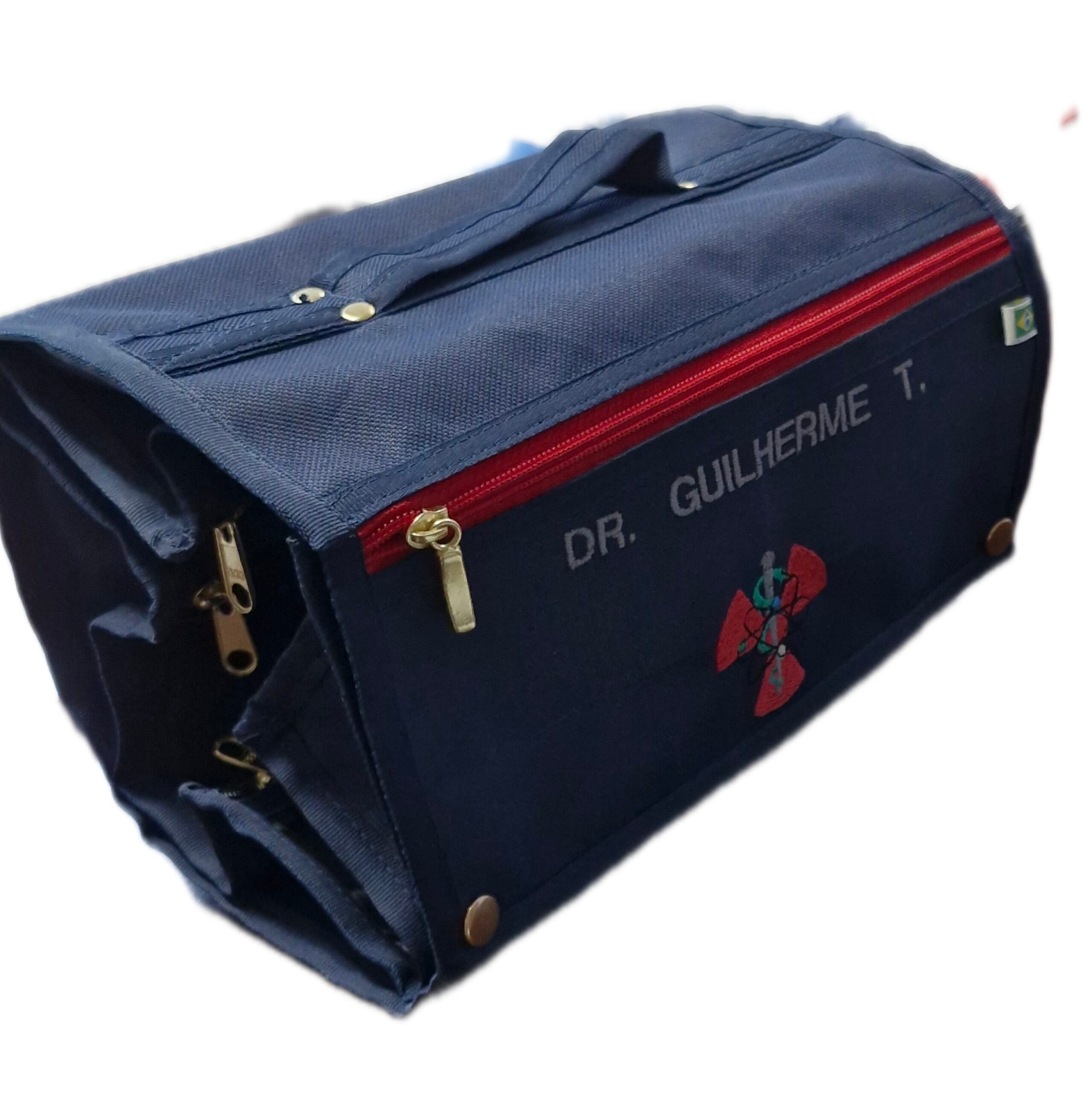 Rolokit Marinho Logo Radiologia + Nome