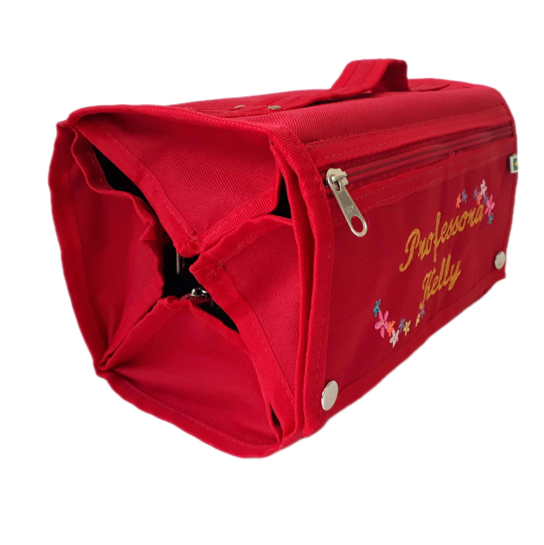 Rolokit Vermelho Liso, Personalizada Com Seu Nome - Imagem 3